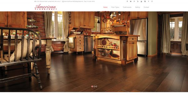 Websites by Daniel Portfolio (American Floorcraft)