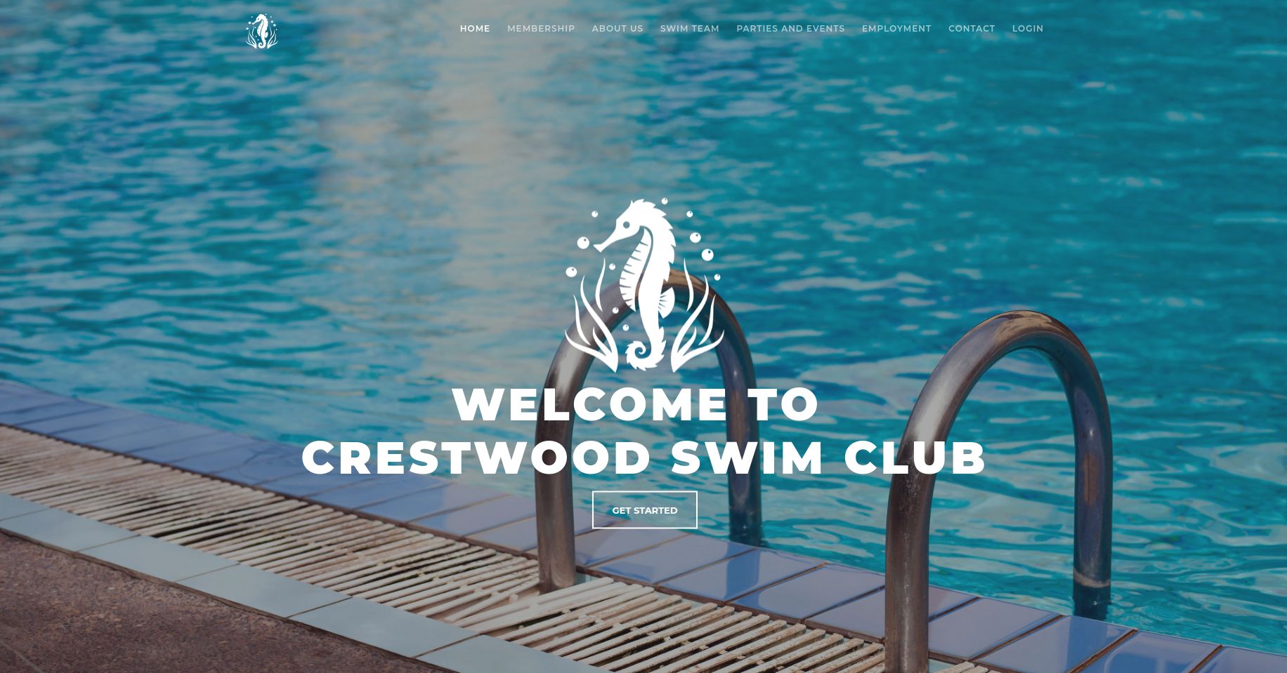 Websites by Daniel Portfolio (Crestwood Swim Club)